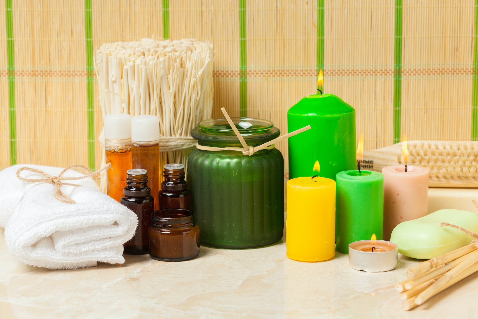 Spa products, spa concept