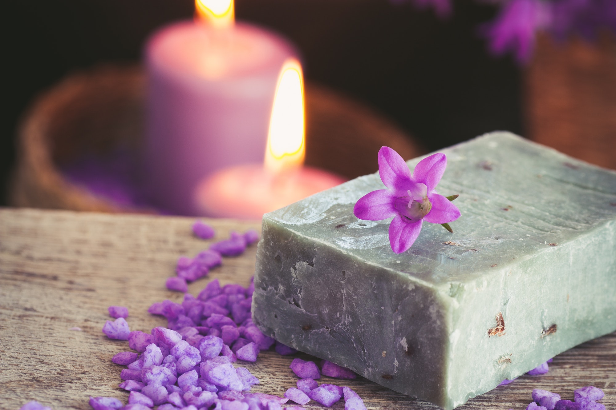 Spa setting Spa setting