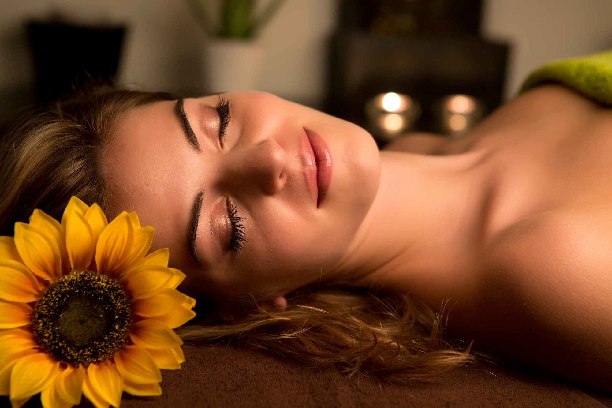 Woman in Spa Woman in Spa